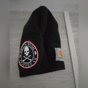 Carhartt Beanie Death Wish Coffee Patch Black